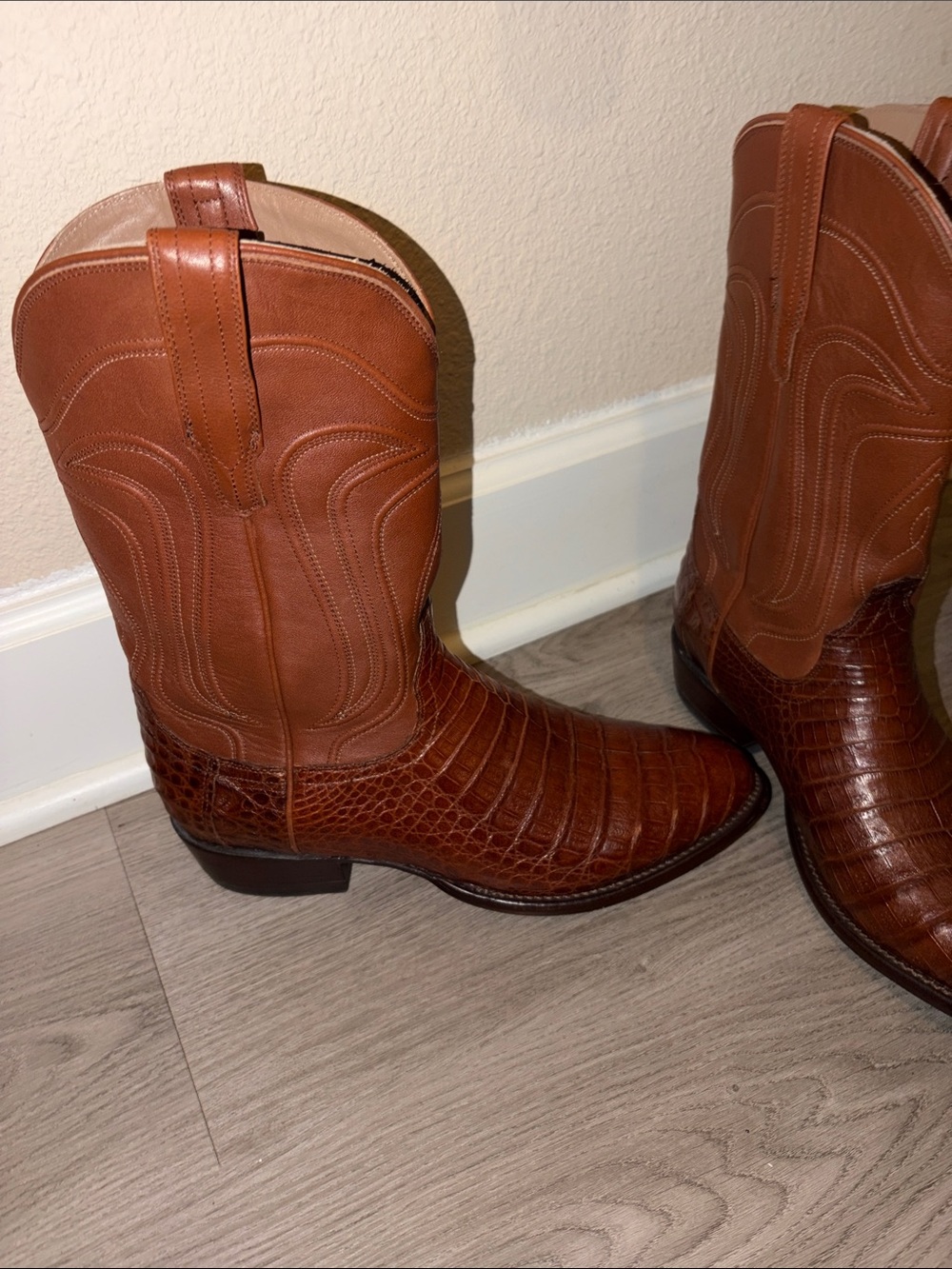 Tecovas Chestnut Brown Men's Western Cowboy Boots